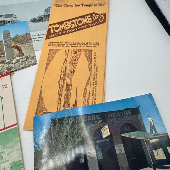 Vintage Arizona Travel Memorabilia Set Featuring 1962 Helldorado Program Tickets - Picture 5 of 15